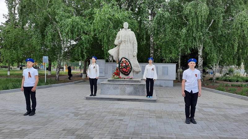 Торжественный митинг, посвященный 79-й годовщине Победы в Великой Отечественной войне.